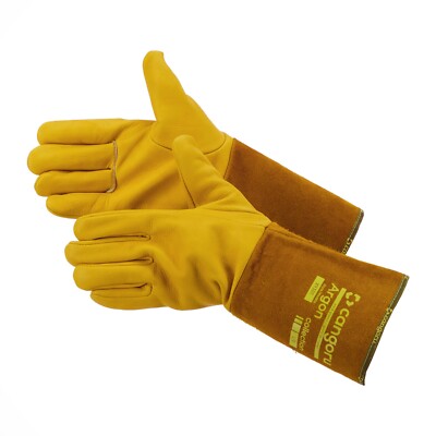 Cangoru XY301 Argon Pro Welder TIG/MIG Welding Gloves Genuine Cowhide  Leather
