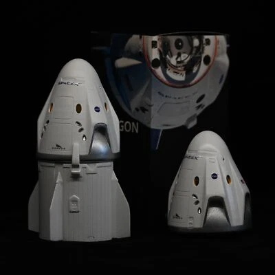 New 1:55 Spacex Crew Dragon Nasa Astronaut Dragon Ship Model