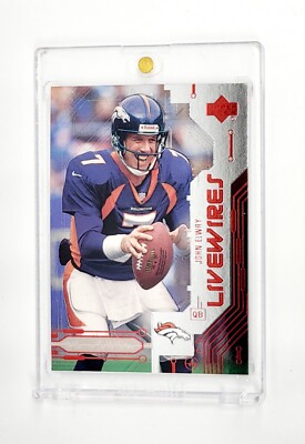 MINT INSERT 1999 Upper Deck #L4 John Elway Live Wires DENVER BRONCOS NFL 