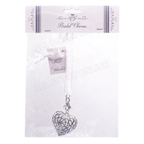 Wedding Bridal Good Luck Charm Silver Gold Diamante Wedding Horseshoe Keepsake - Picture 124 of 127