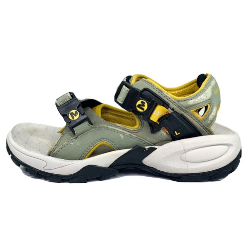 yellow merrell sandals