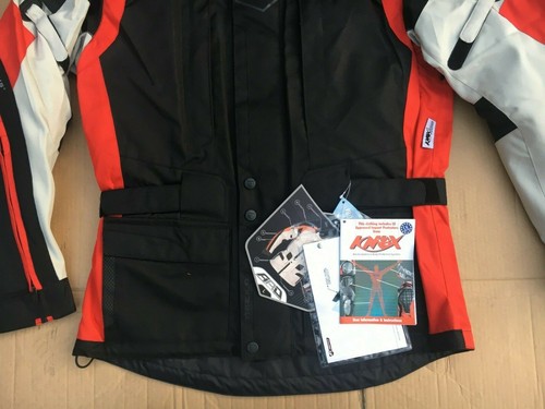 Akito Track Mens Textile Sports Touring Motorcycle Jacket UK 42" Chest (LB3) - Picture 11 of 12