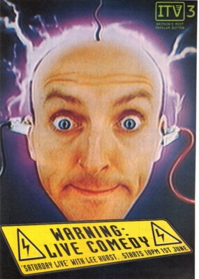 (VBKA) WERBUNG 11X8'' LEE HURST SAMSTAG LIVE AUF ITV3