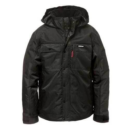 CAT Workwear Caterpillar Insulated Twill Jacket Black (1313004) eBay