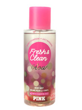 VICTORIA S SECRET PINK FRESH CLEAN GLOW FRAGRANCE BODY MIST SPRAY 8.4 oz