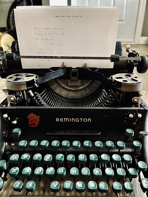 Remington Rand タイプライター Model Seventeen Antique Remington Rand Model 17 typewriter | eBay