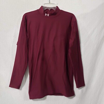 Under Armour Dark Red Pullover Long Sleeve Youth Unisex XXL