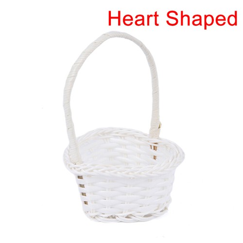 1Pcs Hand-woven Mini Plastic Weaving Storage Fabric Basket Rattan Tea Picnic _ha - Picture 10 of 13