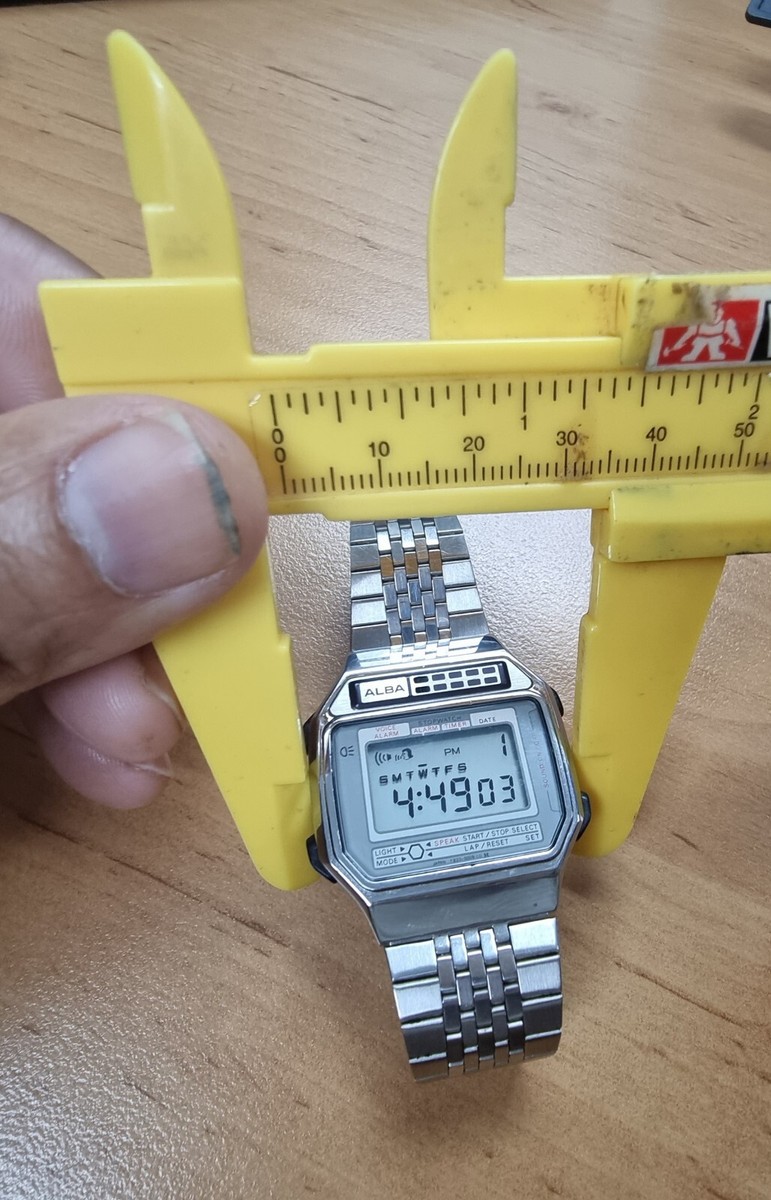 ヴィンテージ SEIKO セイコー アルバ Y823-5000 しゃべる時計 ヴィンテージ SEIKO セイコー アルバ Y823-5000 しゃべる時計