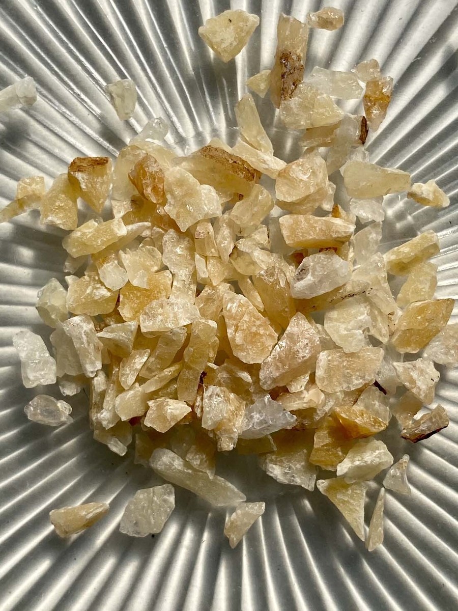 Yellow Aventurine Medium Chips no powder Sacral Chakra Clear