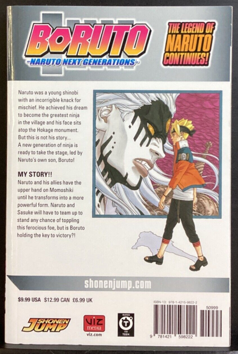 Boruto: Naruto Next Generations #3 (Viz, 2018) for sale online