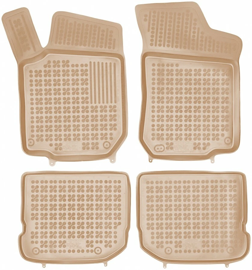 REZAWPLAST Floor Mats for Volkswagen Beetle 1998-2010 Custom Fit Car Mats Beige Foto 2 de 4