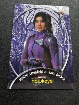 Upper Deck 2022 Marvel Studios Kate Bishop Hailee Steinfeld Card #11 Convention 