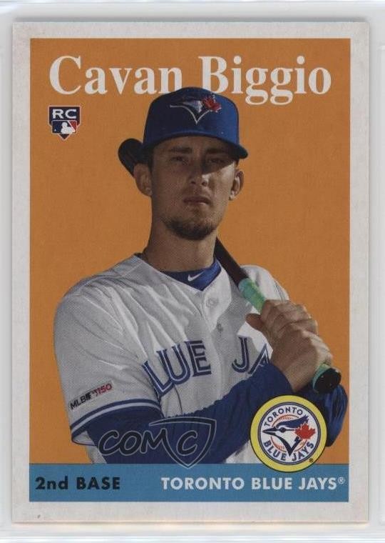 2019 Topps Archives 1958 Design Cavan Biggio #27 0w8