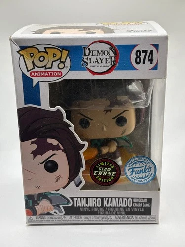 Funko POP! Animation Demon Slayer #874 Tanjiro Kamado Limited Glow Chase