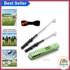 Golf Swing Trainer Grip Trainer Arm Band Right Handed Stainless Steel Practice