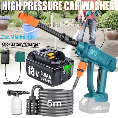 #ad For Makita 18V Battery Cordless Car high pressure washer Portable Cleaner Gun $16.99