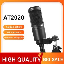 For Audio Technica AT-2020 Cardioid Condenser Microphone for Studio - AT2020 XLR