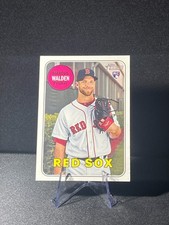 2018 Topps Heritage High Number Marcus Walden #605 (RC) Rookie Red Sox MLB