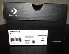 NIB Women's Converse Chuck Taylor All Star Lift Platform Sneakers Size 7