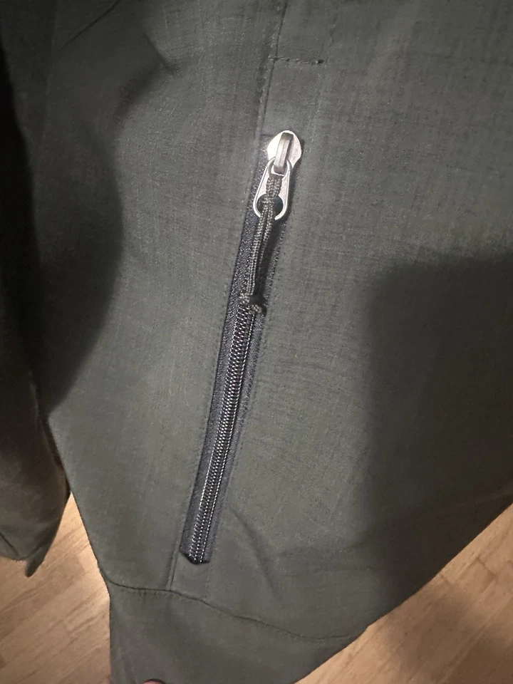 Black Diamond Double Diamond Jacket Mens XL Soft Shell Fleece Lined Outdoors - Image 4 of 4