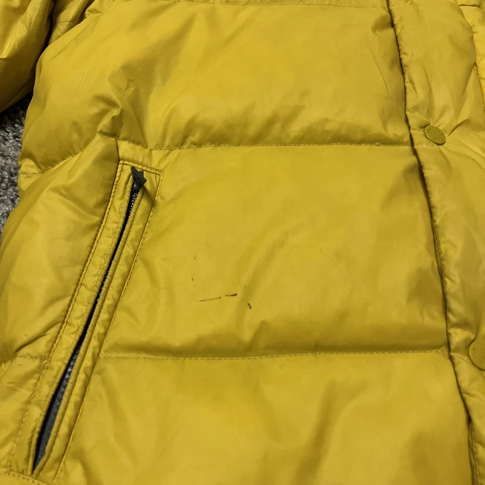 American Eagle Outfitters Men’s Medium Yellow Puffer Jacket Coat - Image 3 of 4