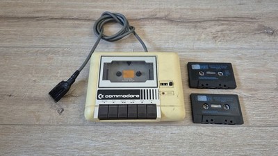 Commodore 64 Datasette 1530 C2N + 2x Ocean Spiele-Kassetten(Mag Max)   Getestet!