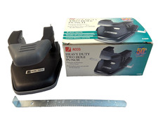 ACCRO 2 Hole Manual Paper Punch Model 74050  28 Sheet Capacity
