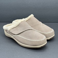 Orthofeet Charlotte Women's Slippers Outdoor Shoes Tan S735 Size US 9.5 2E Wide