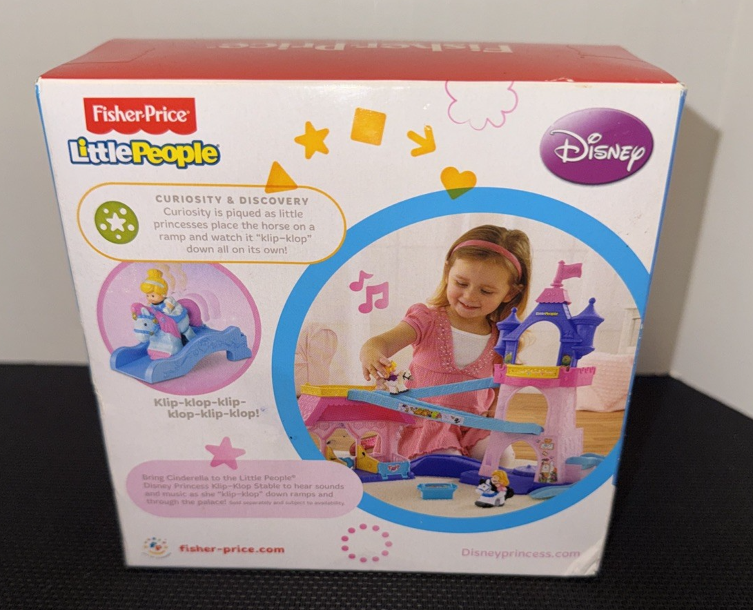 Fisher-Price Little People Disney Cinderella Klip Klop Blue Horse