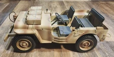 Formative International Soldiers of the World Desert Jeep 1:16 GI Joe 12"