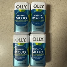 Lot of 4-Olly Mighty Mojo Resveratrol Pine Bark 30 Capsules Exp 11/2025