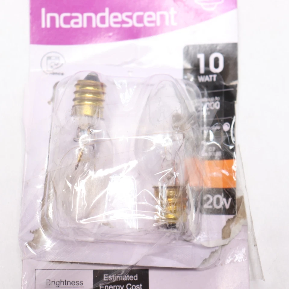 (2-Pk) Feit Electric Light Bulb 70 Lumens Soft White 10W 120V - Image 2 of 4