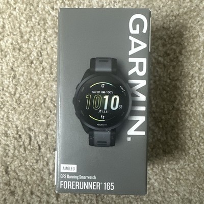 Garmin Forerunner 165 黒　新品・未使用品 US Garmin Forerunner 165 GPS Running Smartwatch Black | eBay