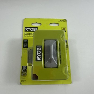 RYOBI Door Installation Kit - Router Template, Latch Locator, and Router Bit