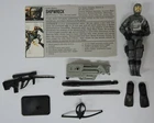 1994 GI JOE SHIPWRECK V2 FIGURE W/CARD/AIRMASK/MISSILES/LAUNCHER/FLIPPERS/RIFLE