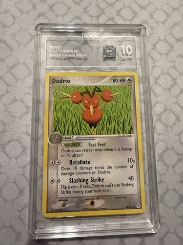 Dodrio graded TAG 10 for sale on eBay