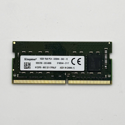 16GB Kingston DDR4 3200MHz 1Rx8 PC4-25600 SODIMM Laptop Memory RAM