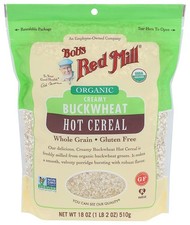 Bob's Red Mill Organic Gluten Free Creamy Buckwheat 1.12 Pound (Pack of 2)