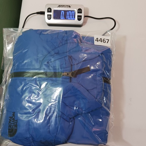 The North Face NF0A3CPZ Youth Boy's Thermoball Full Zip Blue Jacket Size S (7/8) - Picture 10 of 19