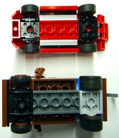 LEGO Cars: (8201) Radiator Springs Classic Mater & (8200) Lightning McQueen