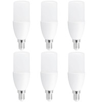 6 X Led RöHren Stick T37 8W ~ 60W E14 Matt 850Lm Hell Kaltweiß 6500K Tageslicht