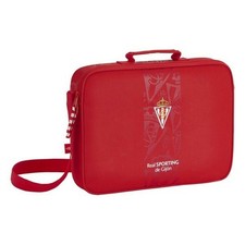 School Satchel Real Sporting de Gij n Red 38 x 28 x 6 cm 
