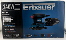 ERBAUER EQSS240 Square 230V Sheet Sander With Dust Box - BOXED