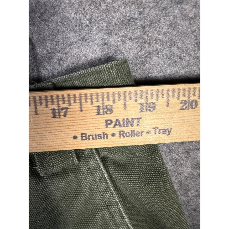 Duluth Trading Co. Pantalones cargo 40x32 verde oliva mezcla de algodón informales para hombre Foto 2 de 4
