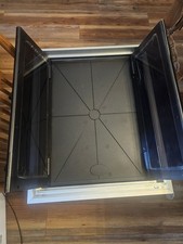 Aluminum Large Dog Door for Exterior Door,Strong Double Magnetic Flaps,Heavy-Dut