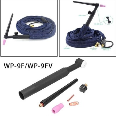 WP 9 Argon Arc  Schweiß Fackel kopf Bauteil Kit, Durchfluss rate: 9L/min,
