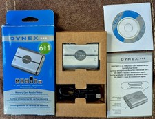 Dynex 6 in 1 USB 2.0 Multimedia Memory Card Reader/Writer Model DX-CR6N1