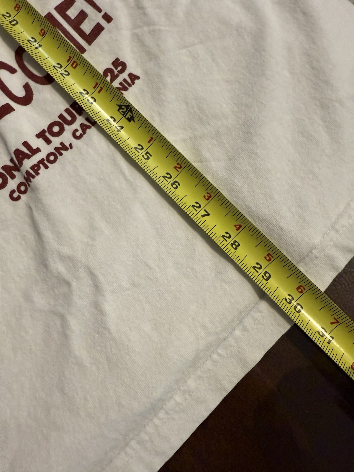 FILA ** Ufficiale ** Maglietta Kendrick Lamar Gloria GNX Merchandising Grand National Tour XL