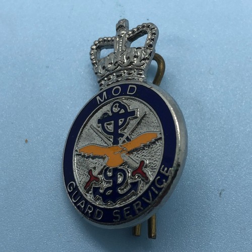 Original Britannique Calotte Militaire Badge - Ministry Of Défense Guard - Picture 2 of 7